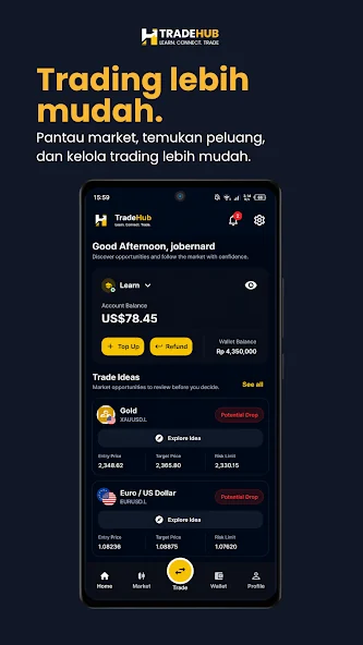 GhemoraFX mobile app screenshot
